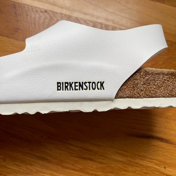 Birkenstock Milano Birko-Flor Sandals White Size 10 (41) - Picture 9 of 15